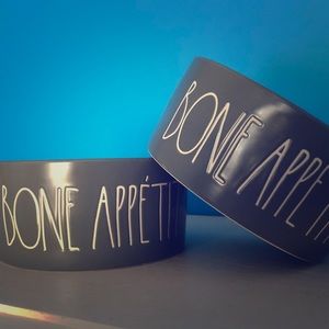 COPY - Rae Dunn “Bone Appetit” Medium Grey per di…